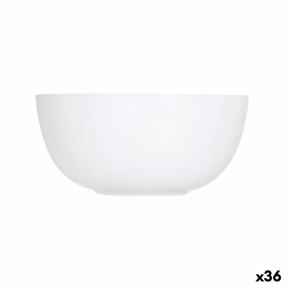 Салатница Diwali Белый Cтекло 12 cm (36 штук)