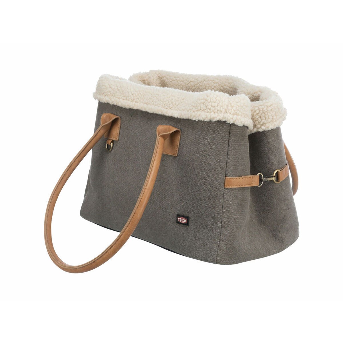 Pet Handbag Rachel Grey Light brown 25 × 30 × 40 CM
