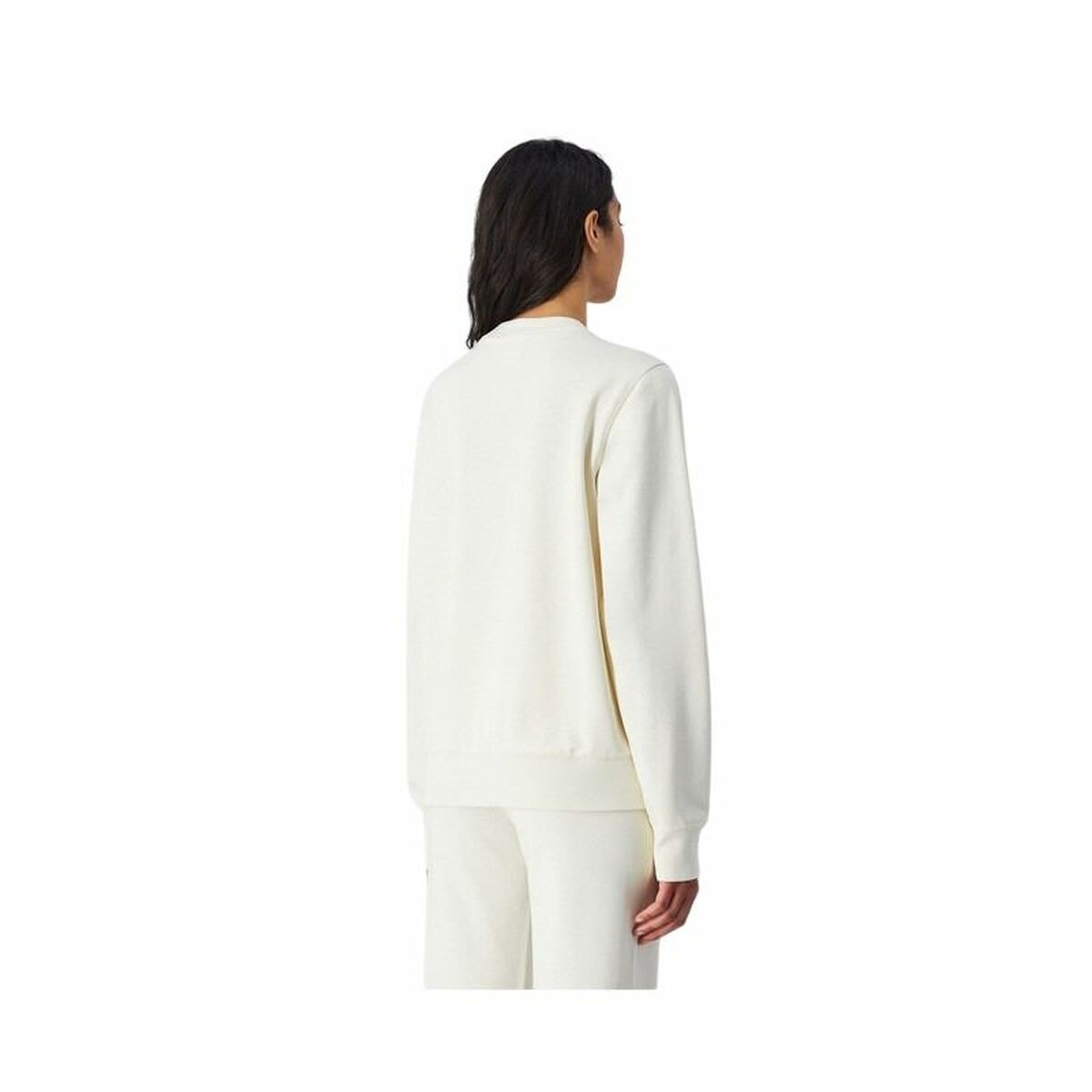 Women’s Sweatshirt without Hood Crewneck White