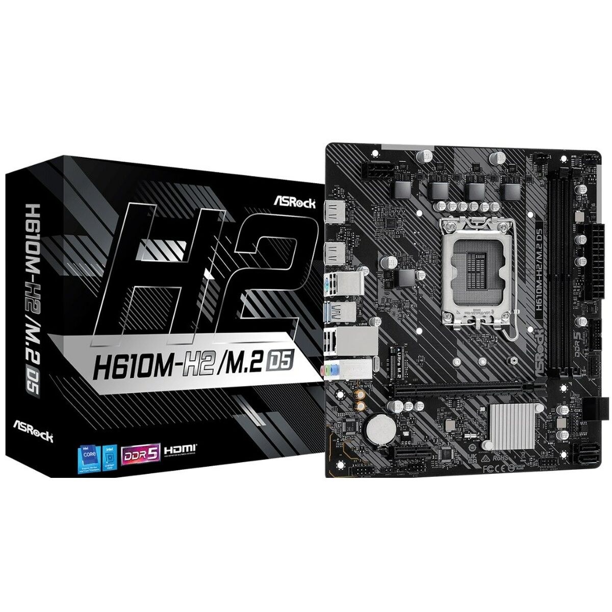 Материнская плата 90-MXBML0-A0UAYZ LGA 1700 INTEL H610