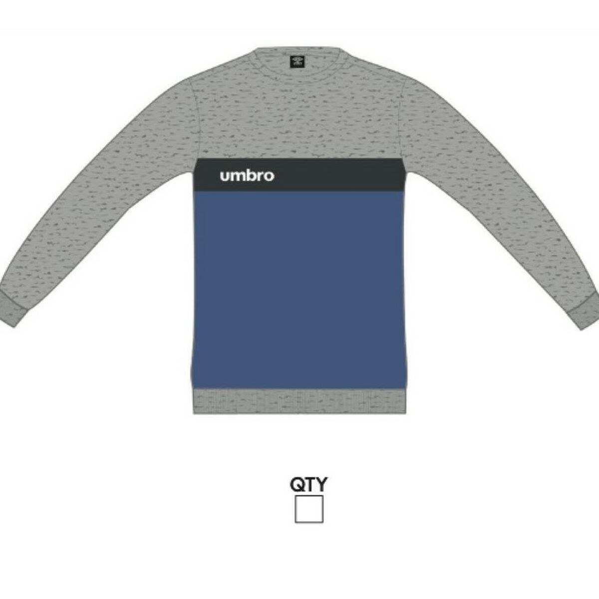 Men’s Sweatshirt without Hood FW 66213U LKA Grey