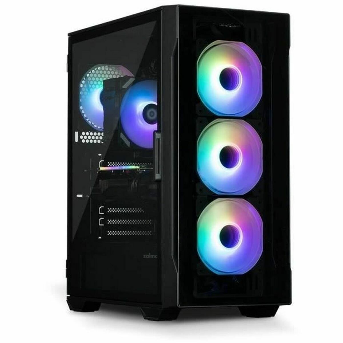 ATX Semi-tower Box I3 NEO TG BLACK Black
