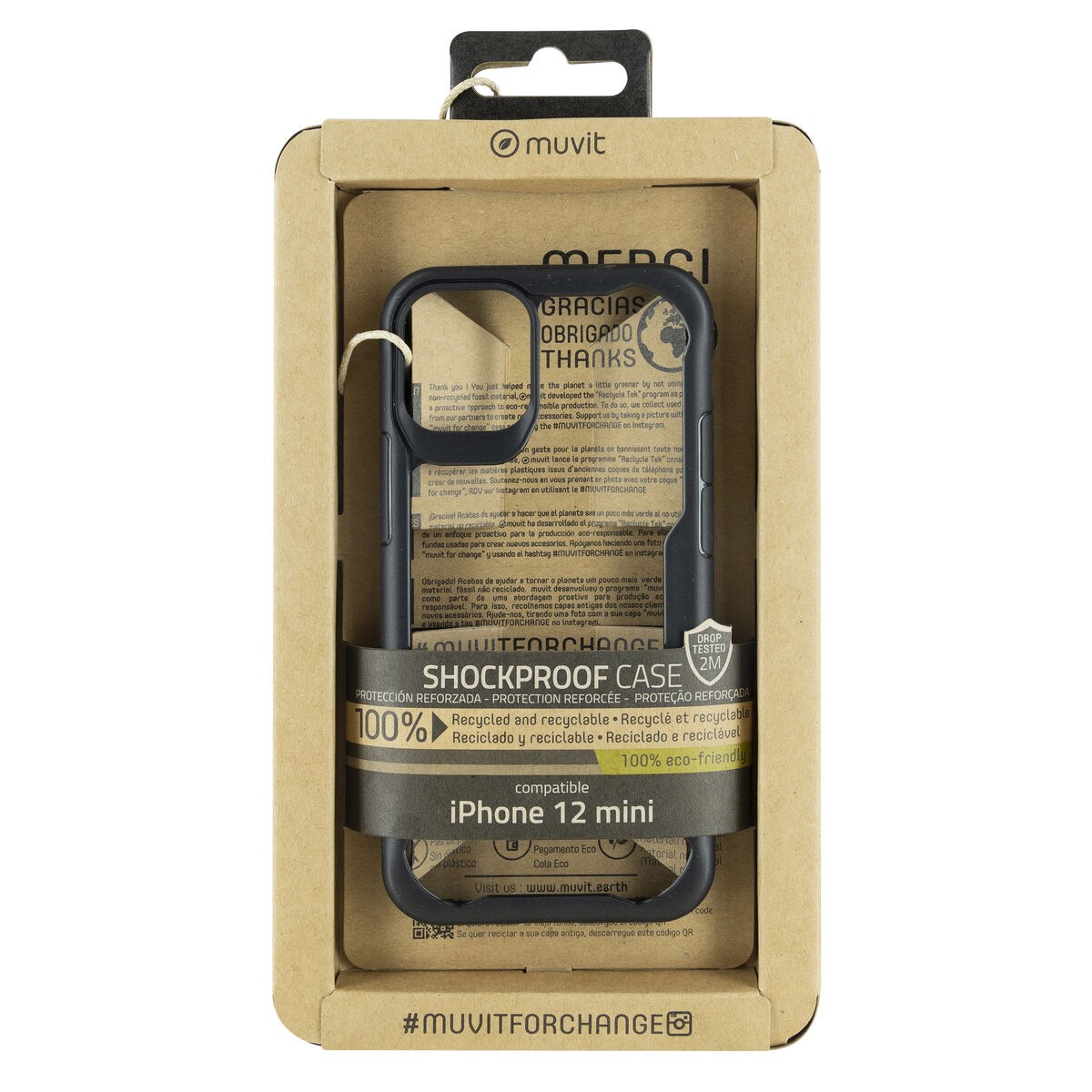 Mobile cover iPhone 12 Mini Black