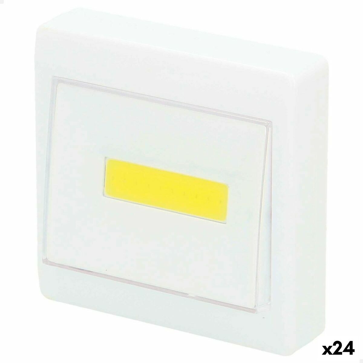 переключатель Белый 8,5 x 8,5 x 3 cm (24 штук)