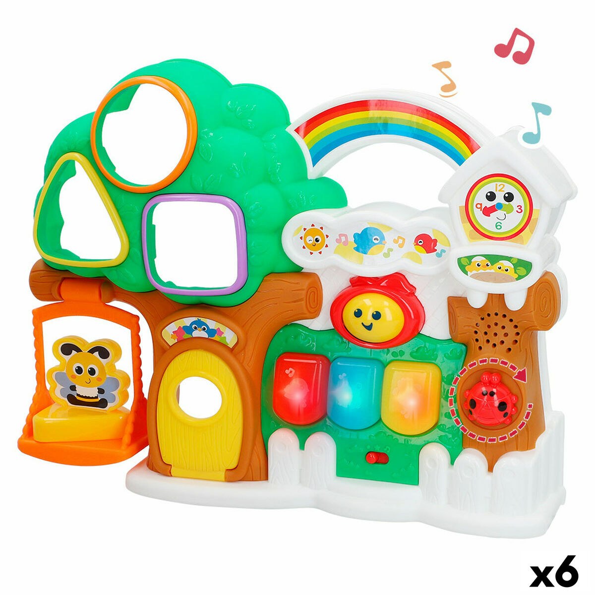 Interactive Toy for Babies House 32 x 24,5 x 7 cm (6 Units)