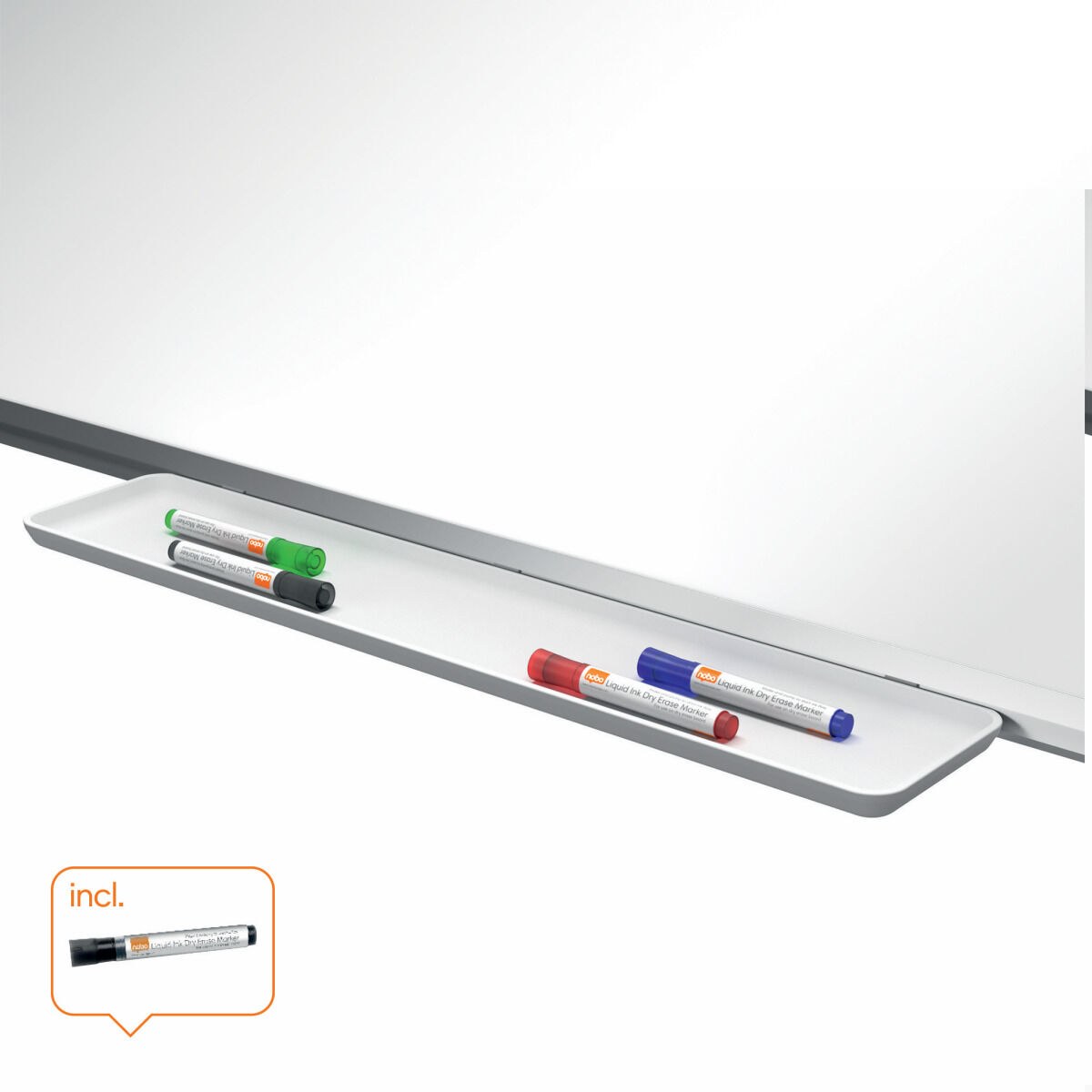 Magnetic board Premium Plus White Aluminium 240 x 120 cm
