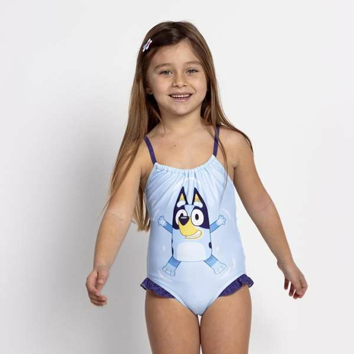 Swimsuit for Girls Light Blue