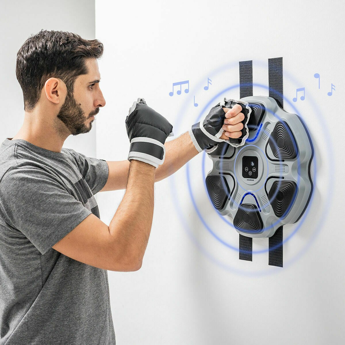 Музыкальный перезаряжаемый боксерский игральный автомат Beatfist