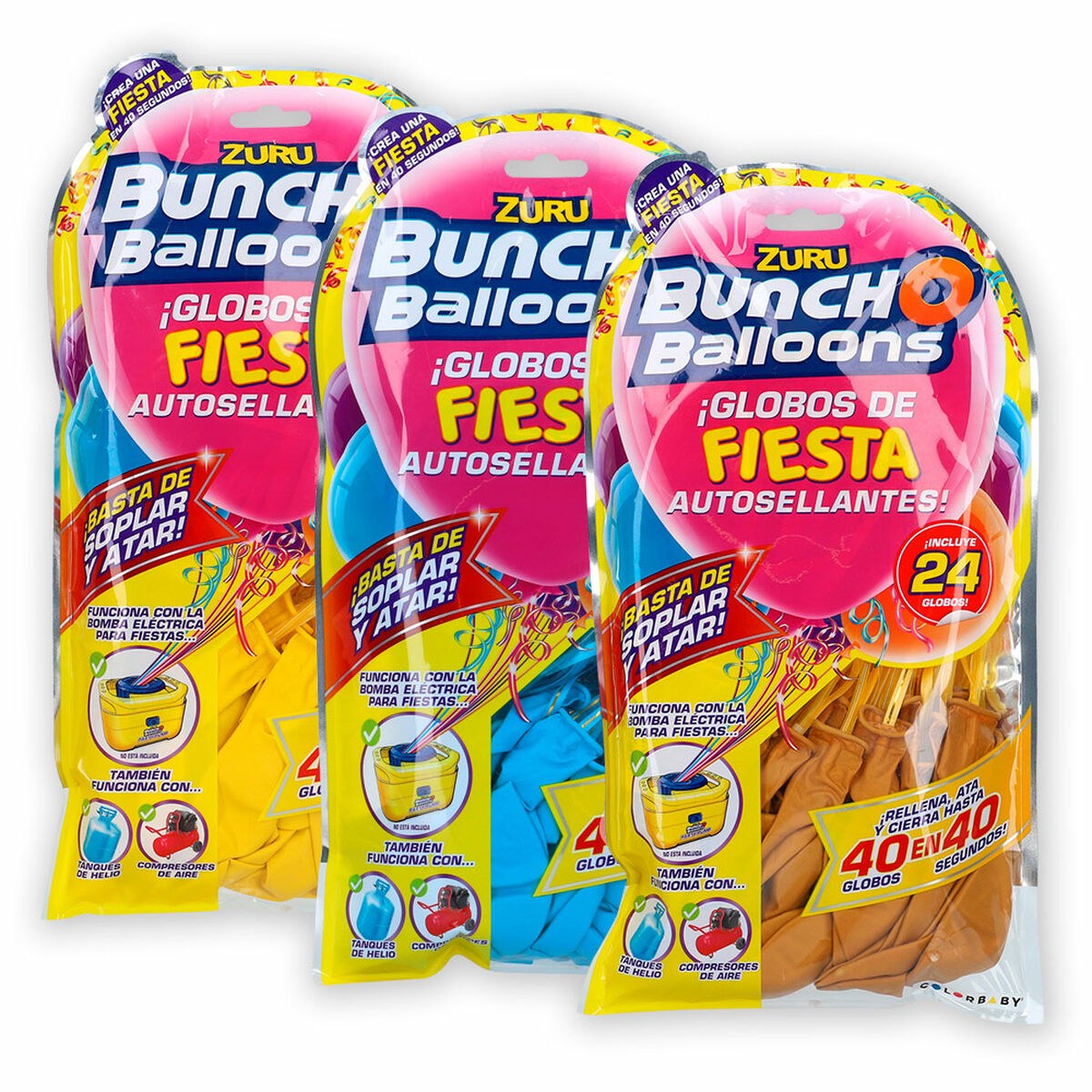 Глобусы Bunch-o-Balloons 24 Предметы 20 штук