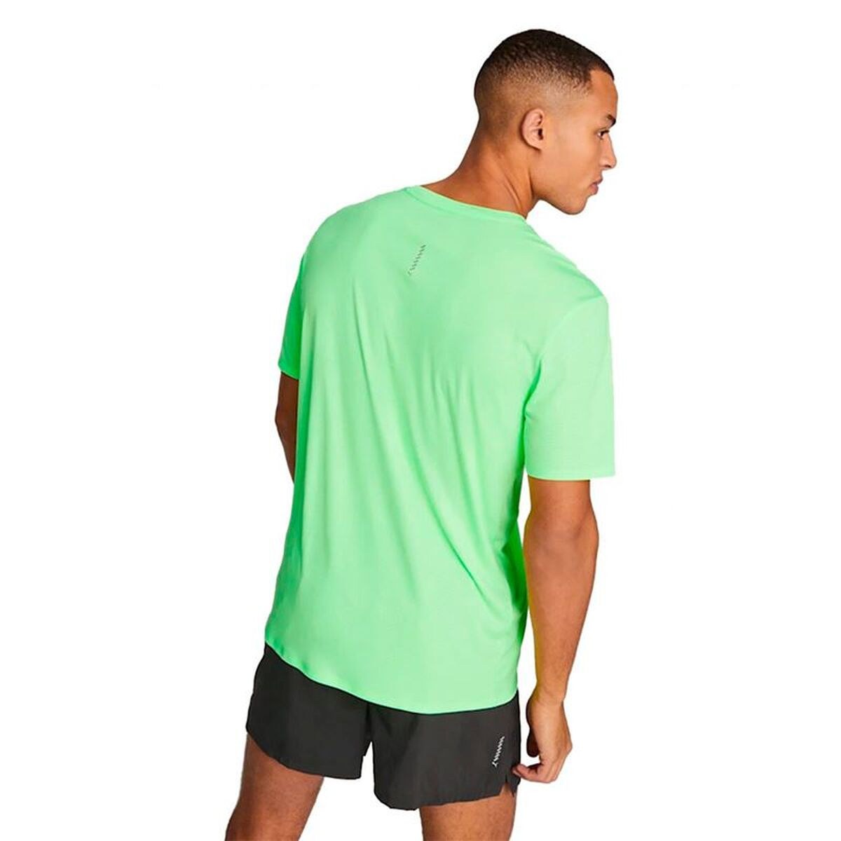 Men’s Short Sleeve T-Shirt Run Favorite Lime green