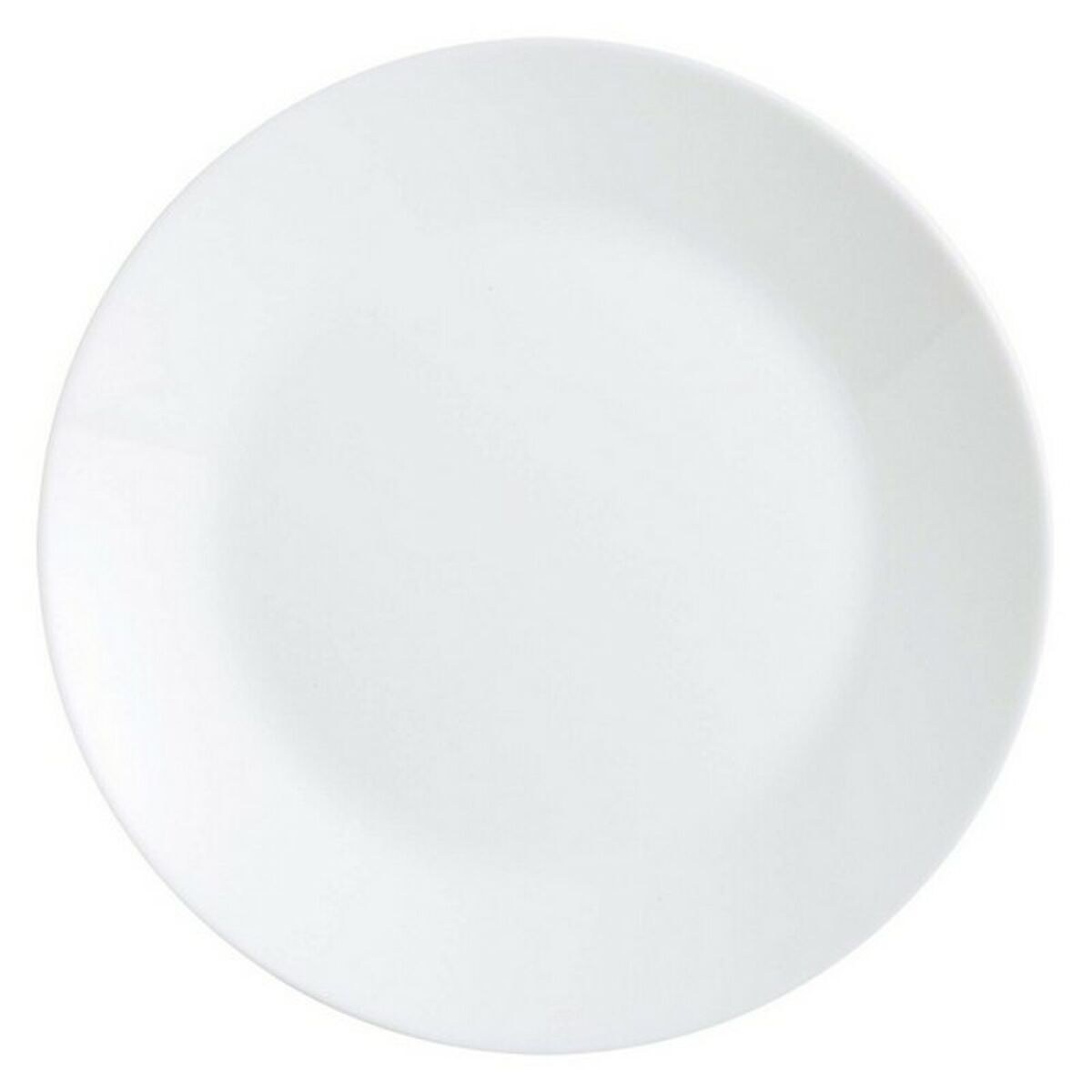 Snack Bowl Zelie White Glass Ø 25 cm Circular