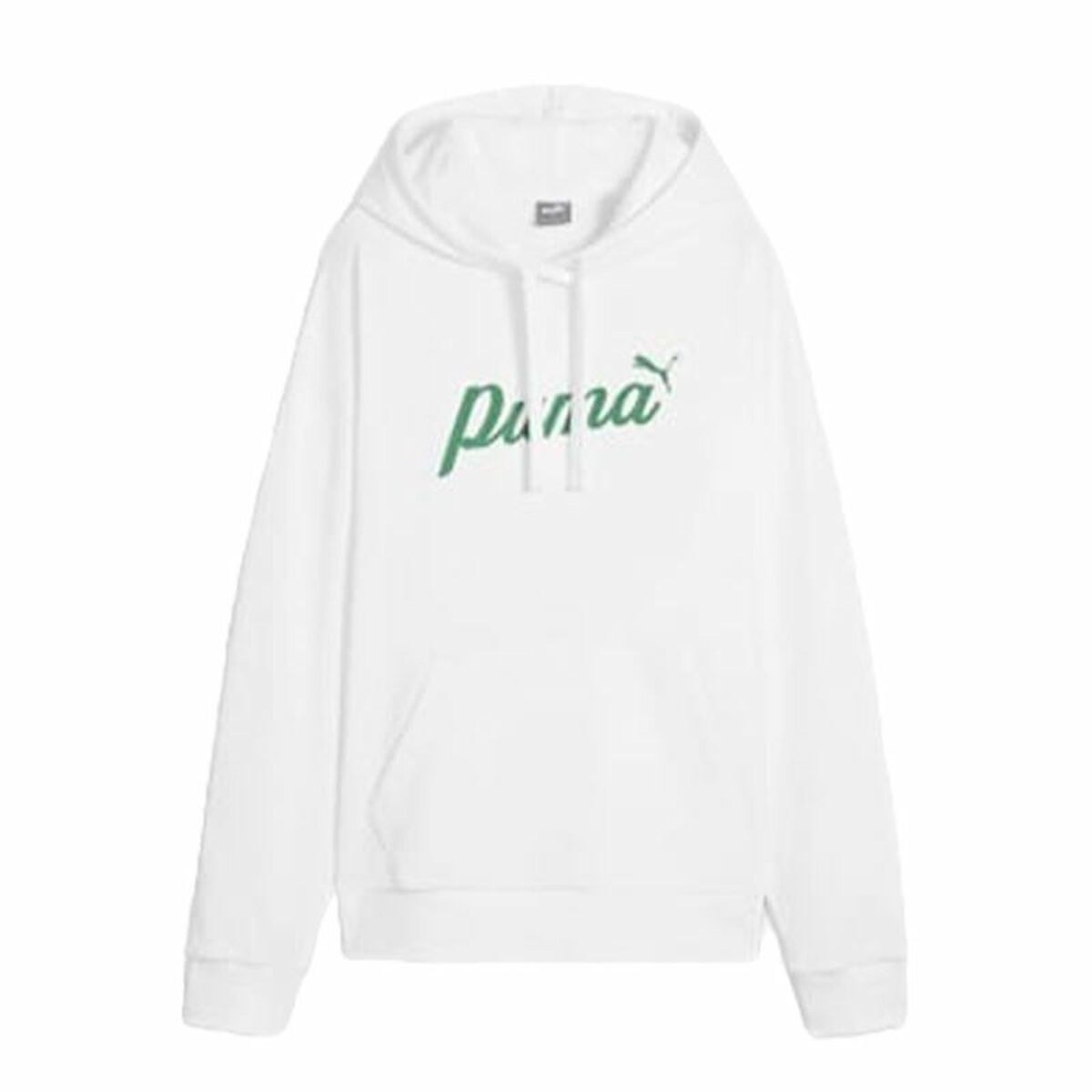 Women’s Hoodie Essentials+ Script White