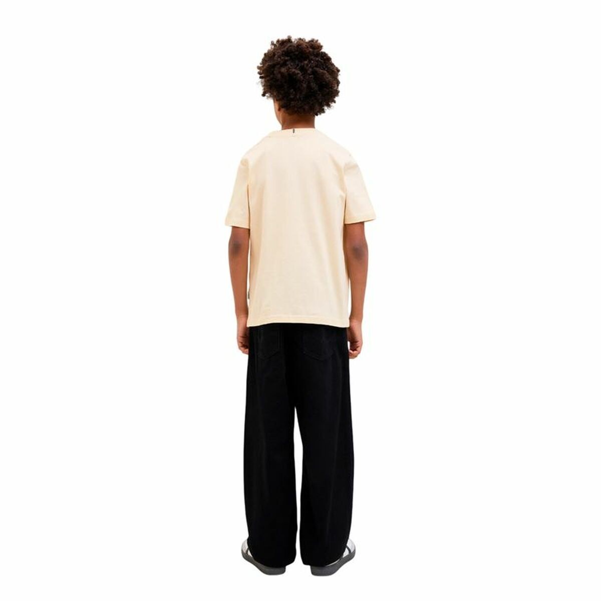 Child's Short Sleeve T-Shirt Jorfrederiksberg Beige