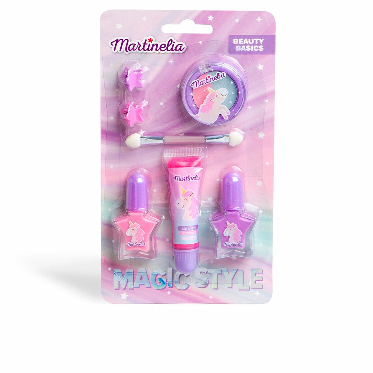 Детский набор для макияжа Unicorn Beauty Basics (7 штук)