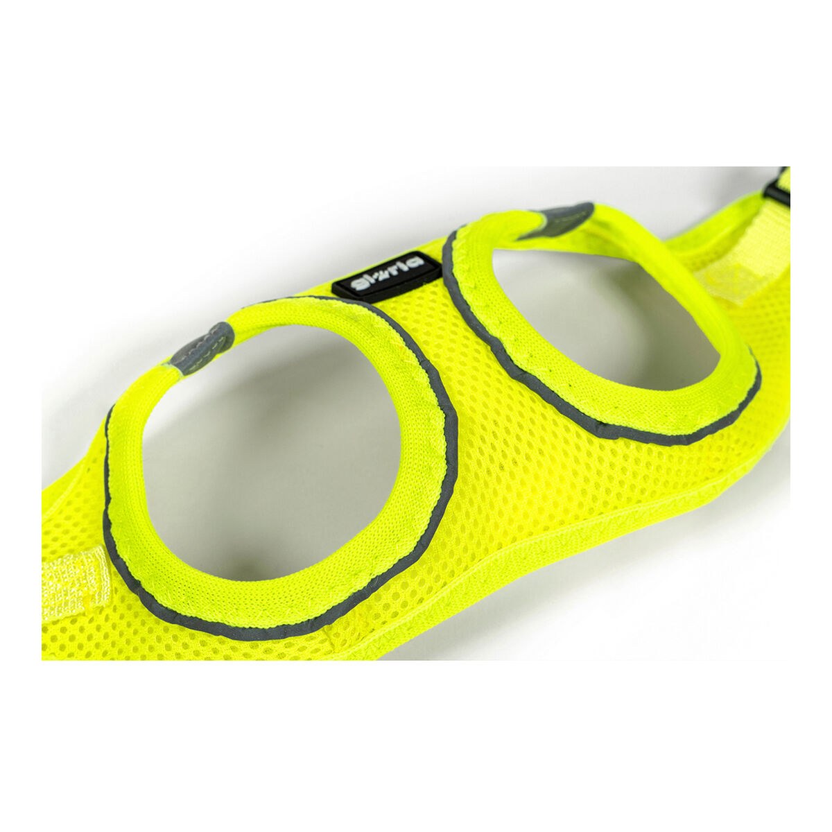 Dog Harness Air Mesh Star Yellow XXS 24-26 cm