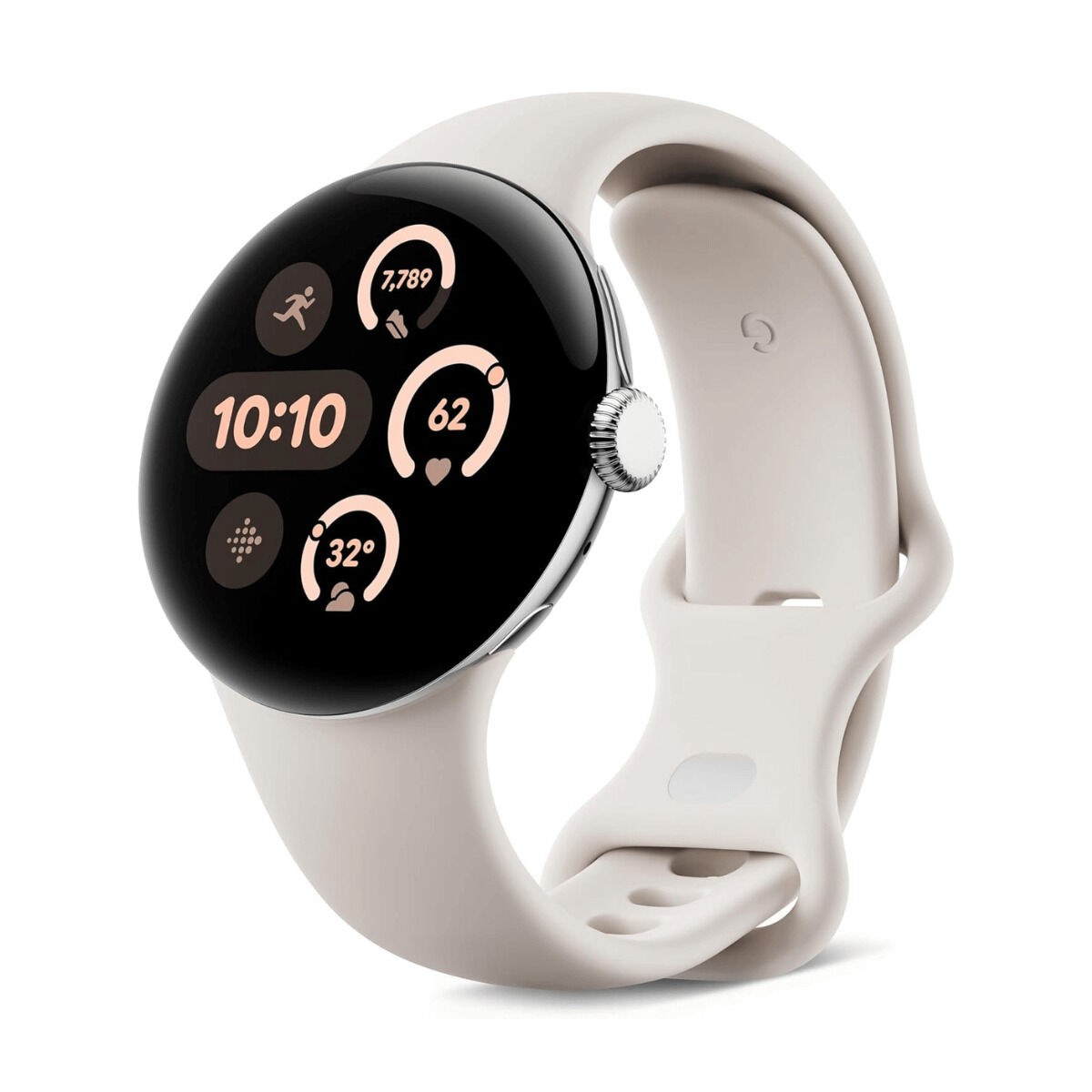 Умные часы Pixel Watch 3 Белый 1,4" 45 mm