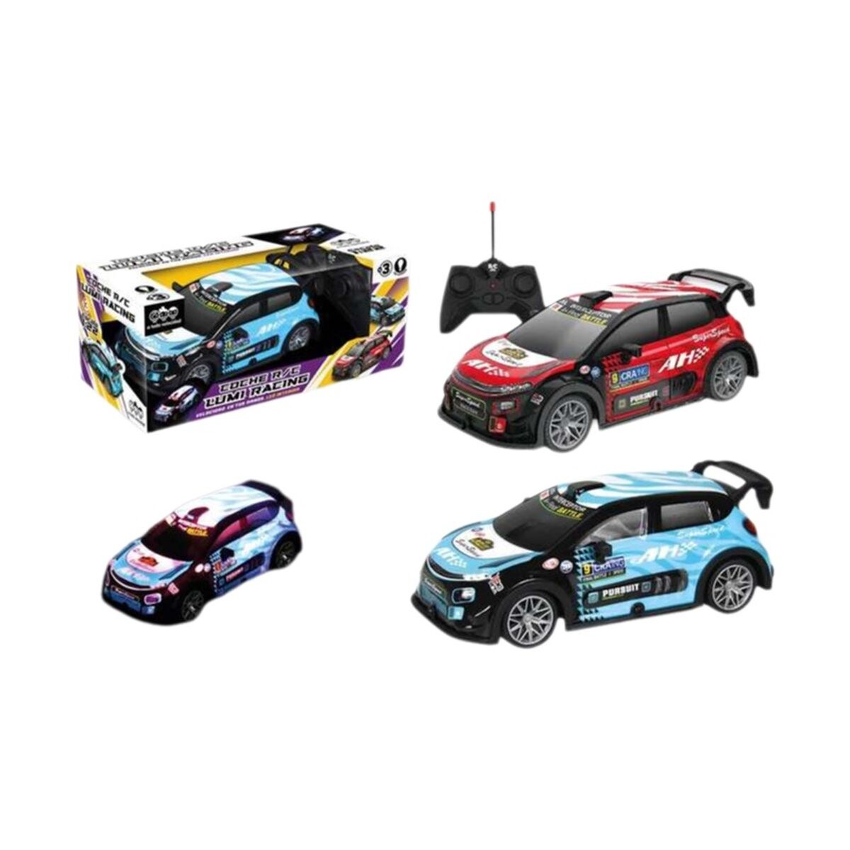 Remote-Controlled Car Lumi Racing Blue Red 1:22 19 x 8 x 7 cm