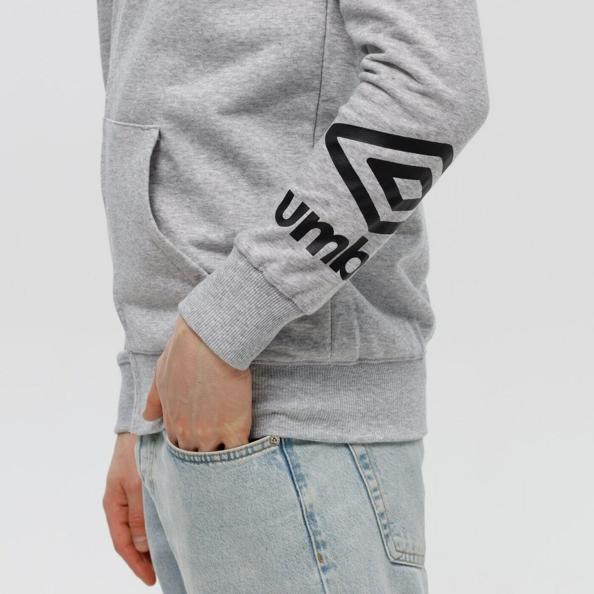 Толстовка с капюшоном мужская FW TERRACE ZIP HOODIE 66063U 263 Серый