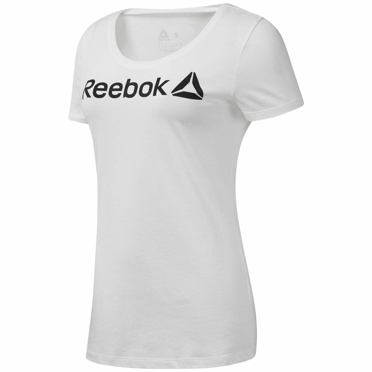 Футболка с коротким рукавом женская Scoop Neck Белый