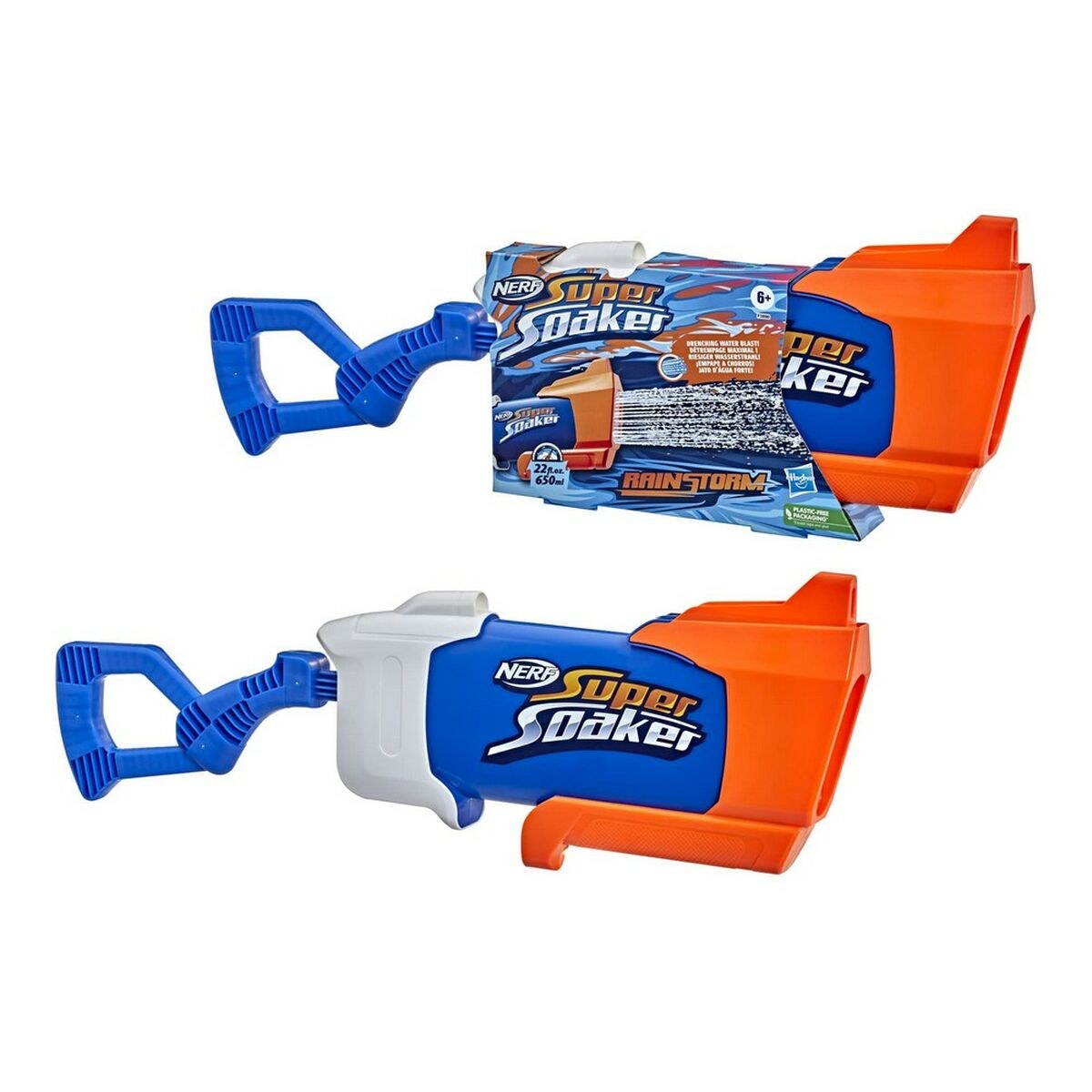 Водный пистолет с резервуаром Hasbro Super Soaker Rainstorm (650 ml)