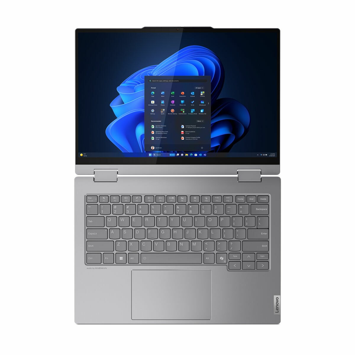 Ноутбук 2 в 1 ThinkBook Yoga 14 14" i7-155U 16 GB RAM 512 Гб SSD Испанская Qwerty