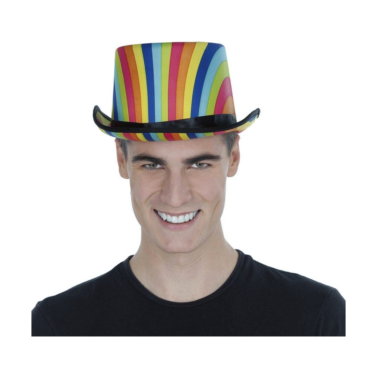 Top hat Rainbow Multicolour S