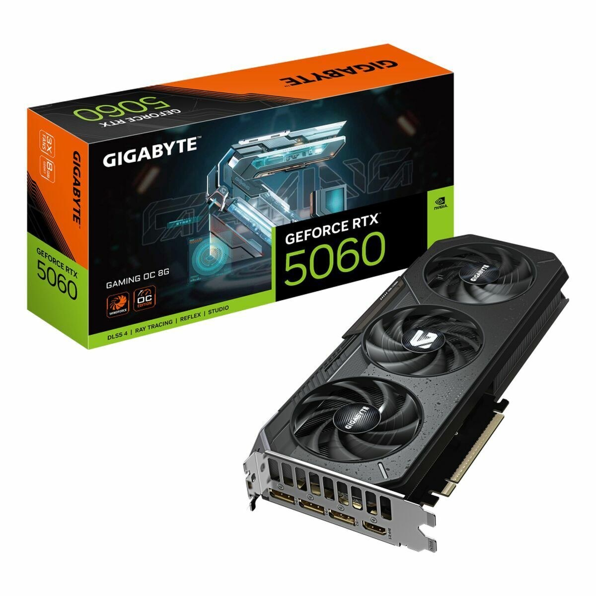Графическая карта 9VN5060GO-00-G10 GEFORCE RTX 5060 8 GB GDDR7