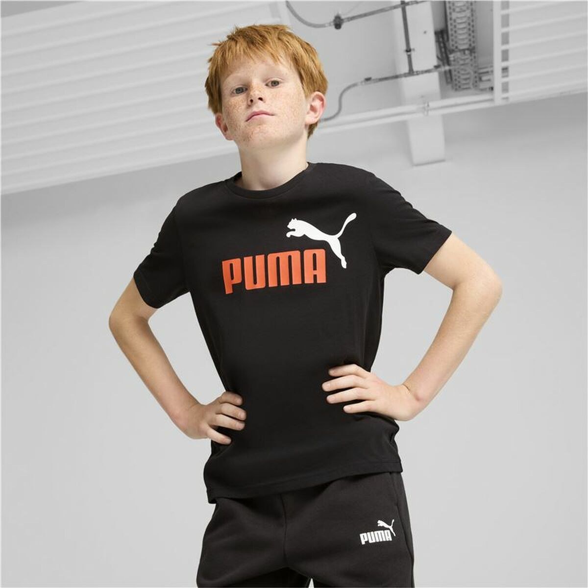 Child's Short Sleeve T-Shirt Essentials+ 2 Col Logo