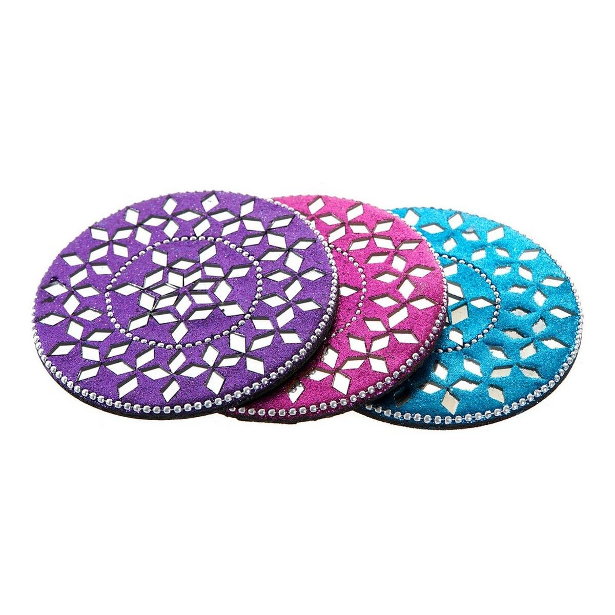 Костер Алюминий Деревянный MDF (3 pcs)