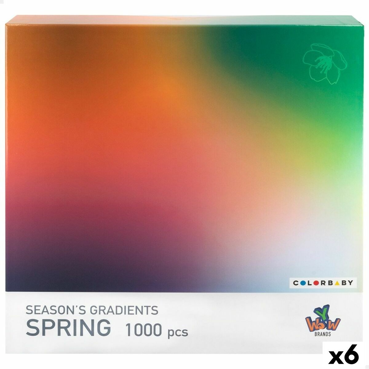 Головоломка Season's Gradients Spring 68 x 50 cm (6 штук)