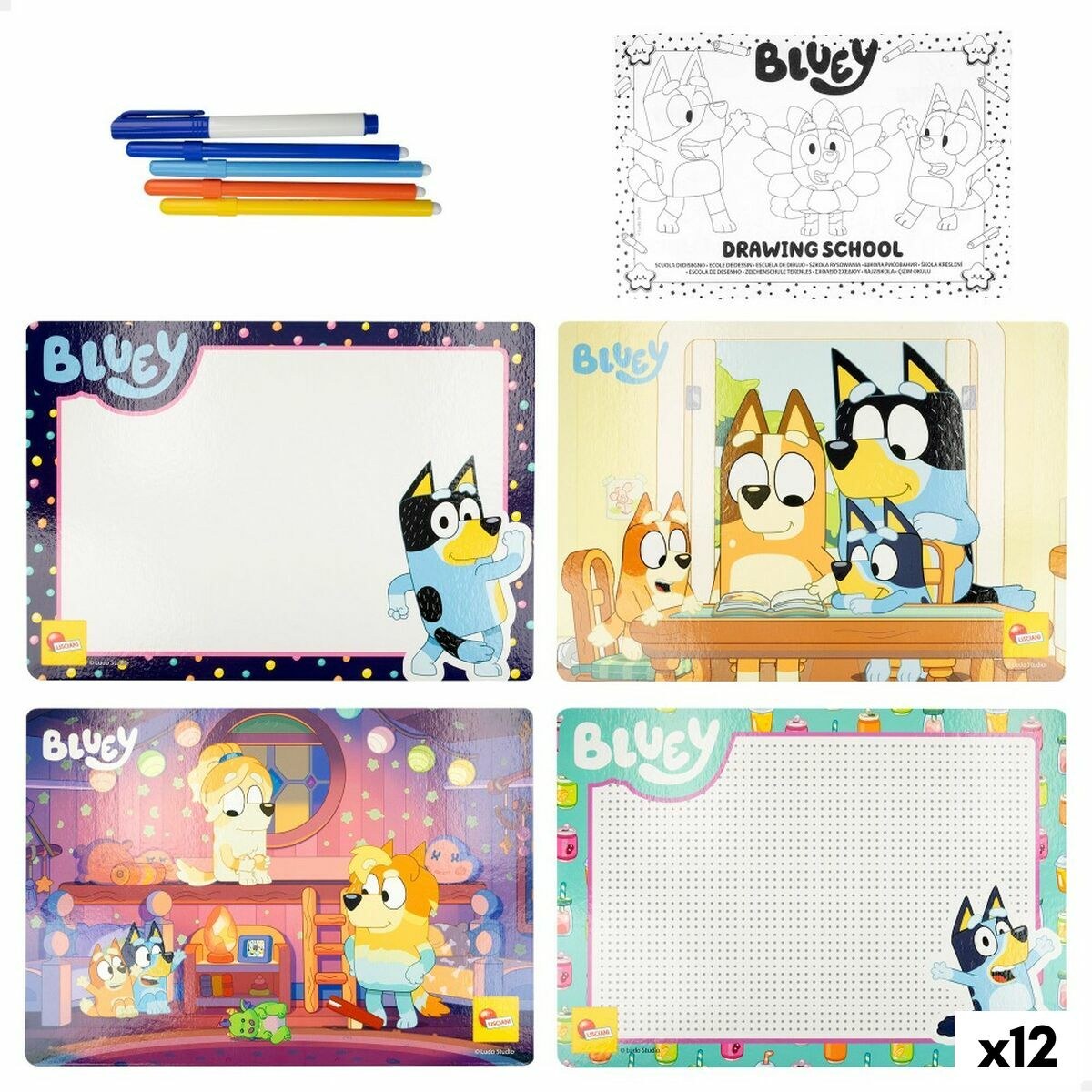 Набор для рисования Pocket Drawing School (12 штук)