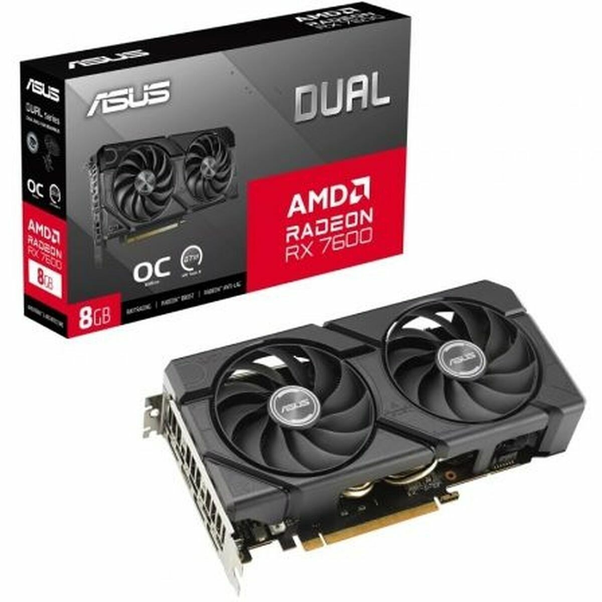 Графическая карта RX7600-O8G-EVO 8 GB GDDR6