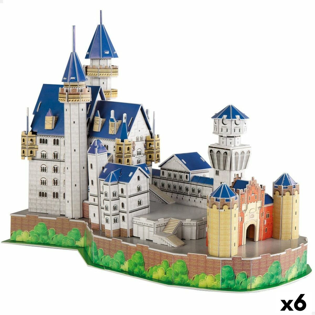 3D-паззл New Swan Castle 95 Предметы 43,5 x 33 x 18,5 cm (6 штук)