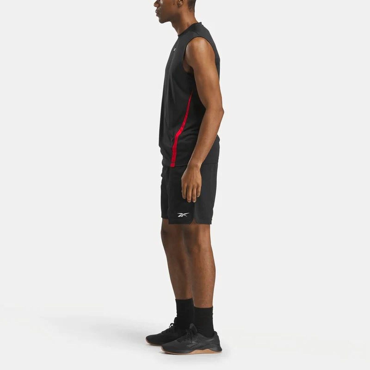 Men's Sleeveless T-shirt Id Train Energy Slvl Black