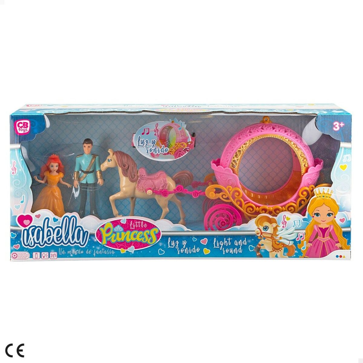 Playset Isabella 6 штук 28,5 x 14,5 x 7 cm Kарета