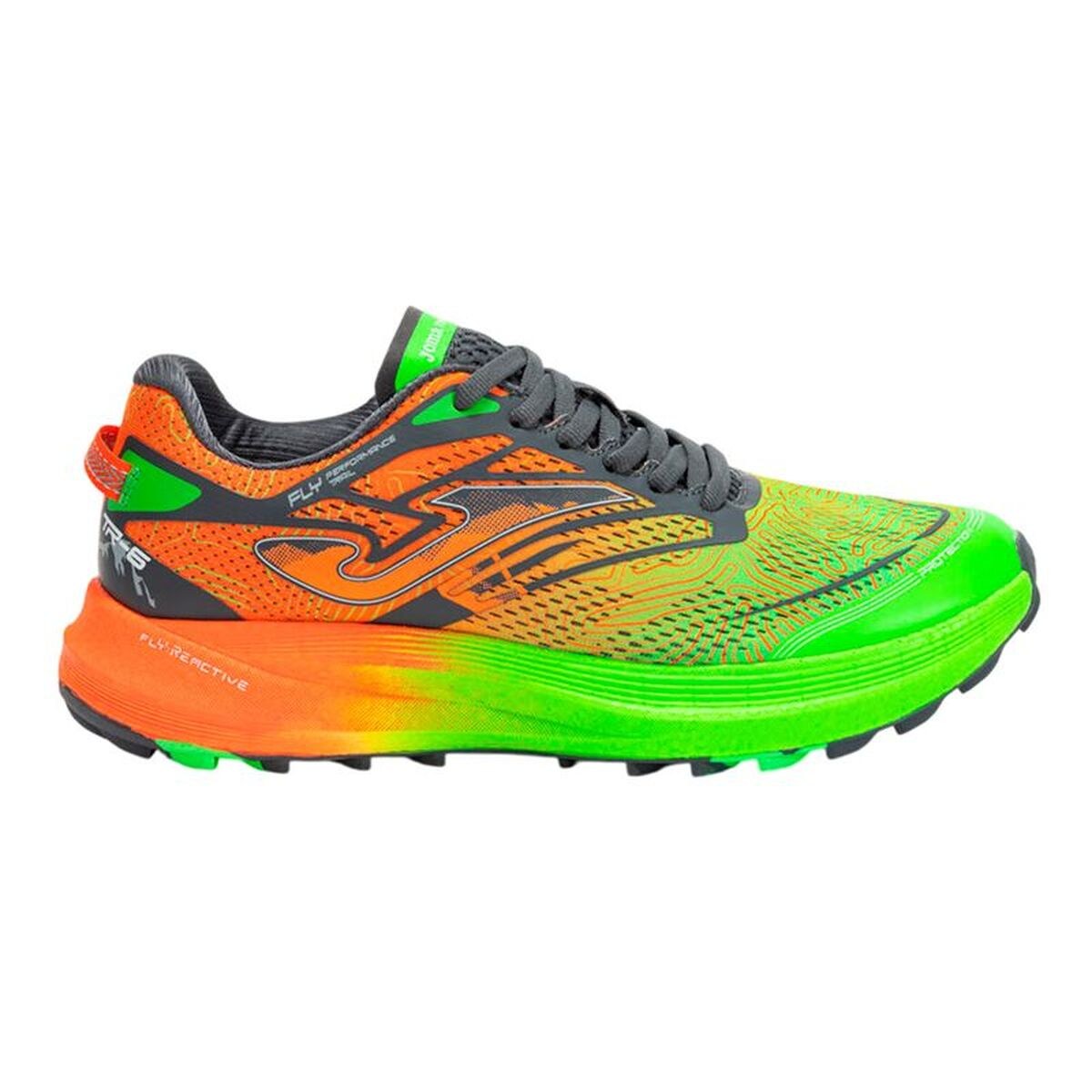 Men's trail running shoes (mountain running) Tr-6 2516 Green