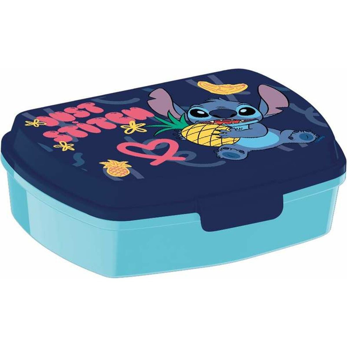 Sandwich Box Sweet Blue Lilac Polyester Rectangular 17 x 5,6 x 13,3 cm