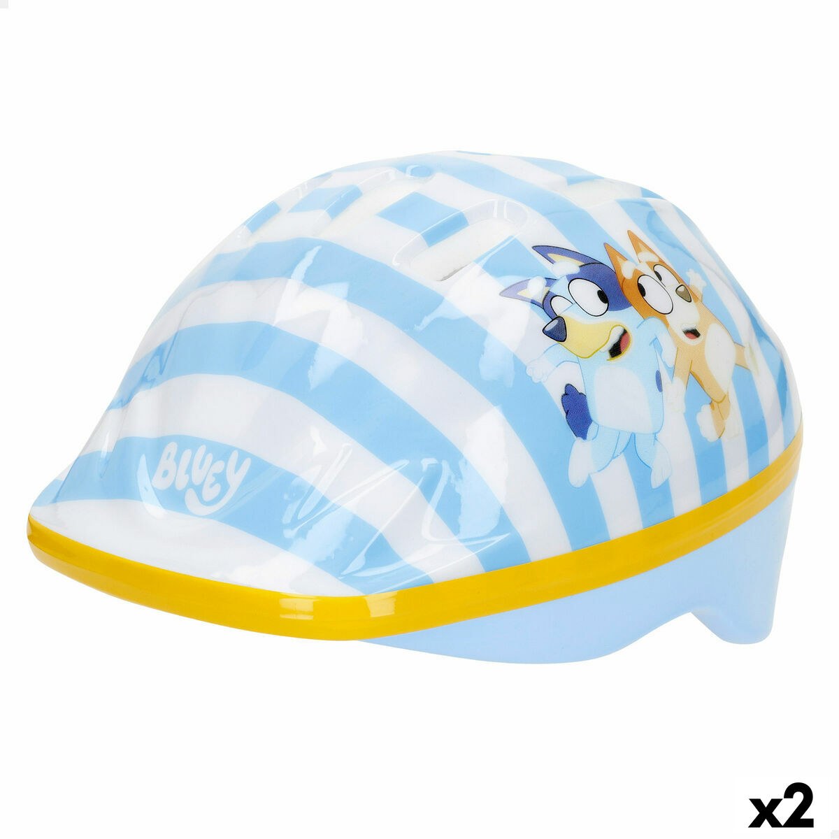 Детский велошлем Синий 48-52 cm