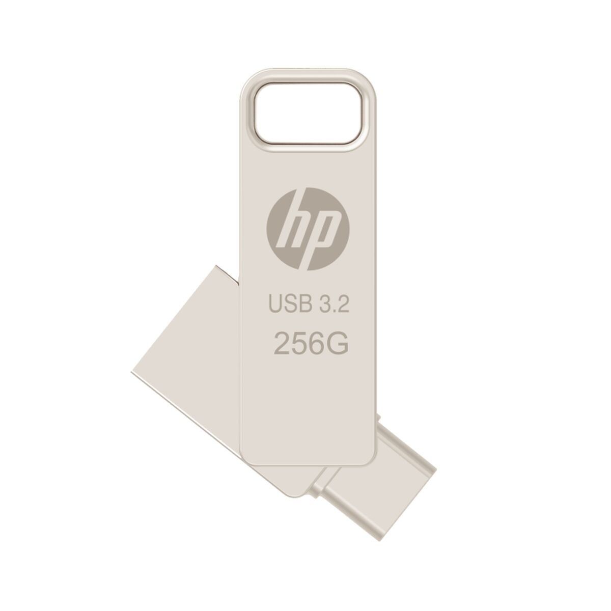 USB stick HPFD206C-256 Silver 256 GB
