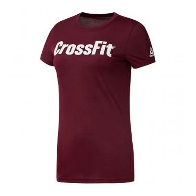 Women’s Short Sleeve T-Shirt Fef Speedwick Burgundy