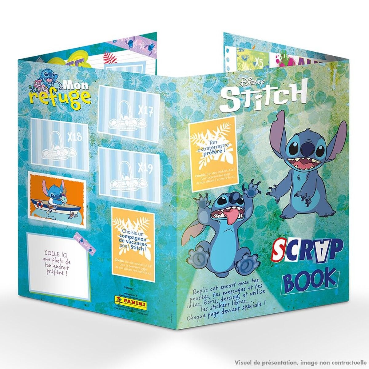 Альбом хромированный STITCH французский