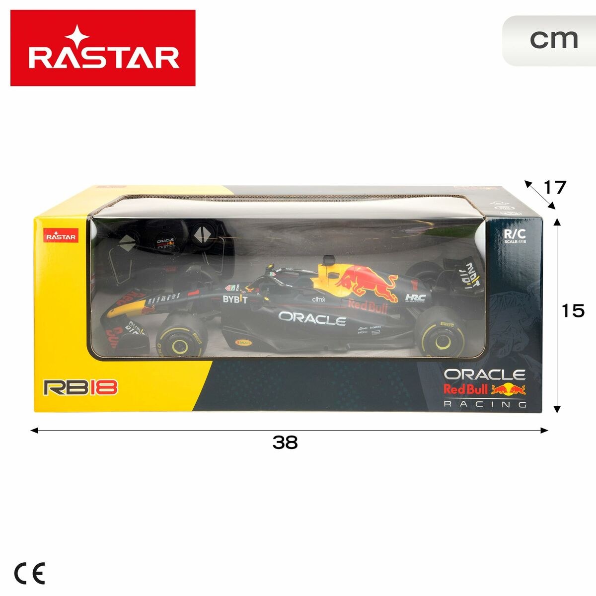 Remote-Controlled Car Oracle RB Racing RB18 F1 1:18