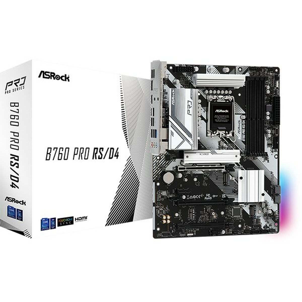Motherboard B760 Pro RS/D4 LGA 1700 Intel B760
