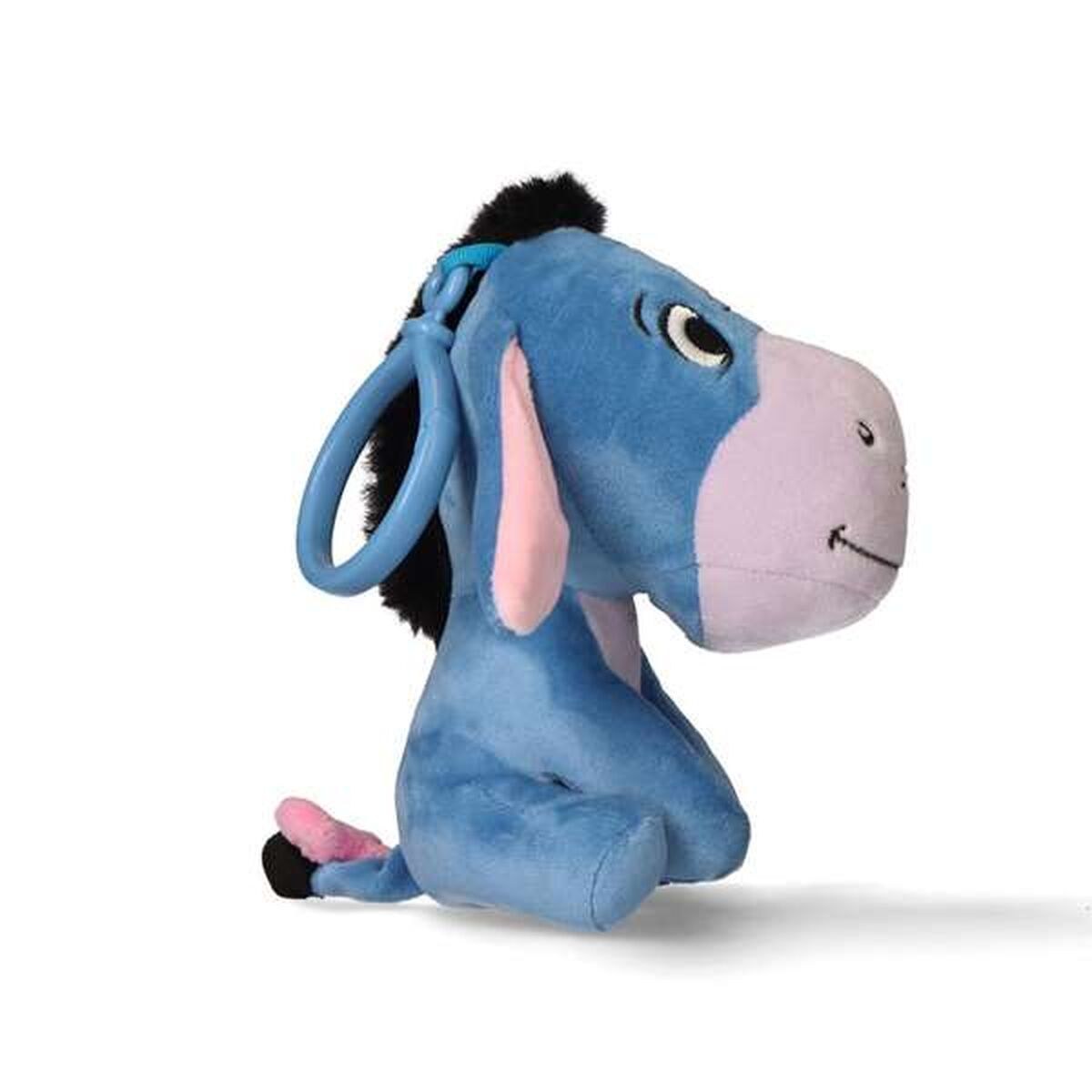 Cuddly Toy Keyring Blue Fluffy toy