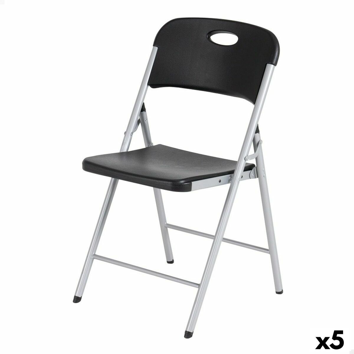 Складной стул Чёрный 50 x 84 x 48,5 cm (5 штук)