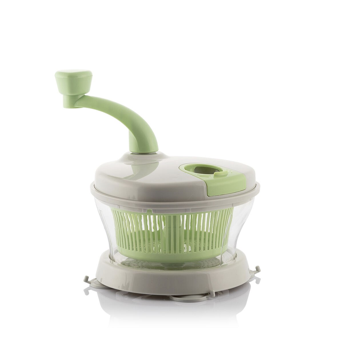 4-in-1 Manual Spinner, Chopper and Mixer with Accessories and Recipes Chopix