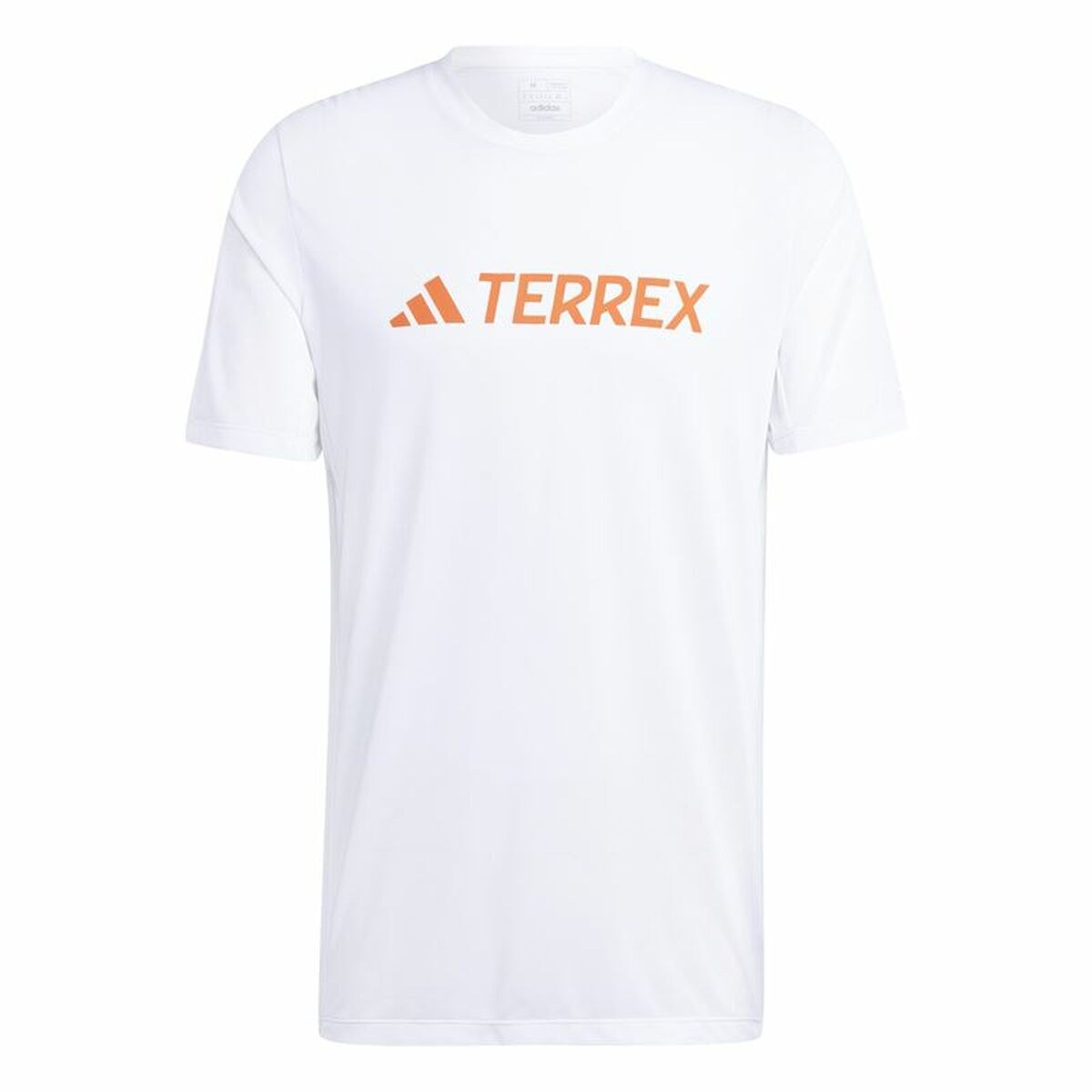 Men’s Short Sleeve T-Shirt Mt Log Tech White