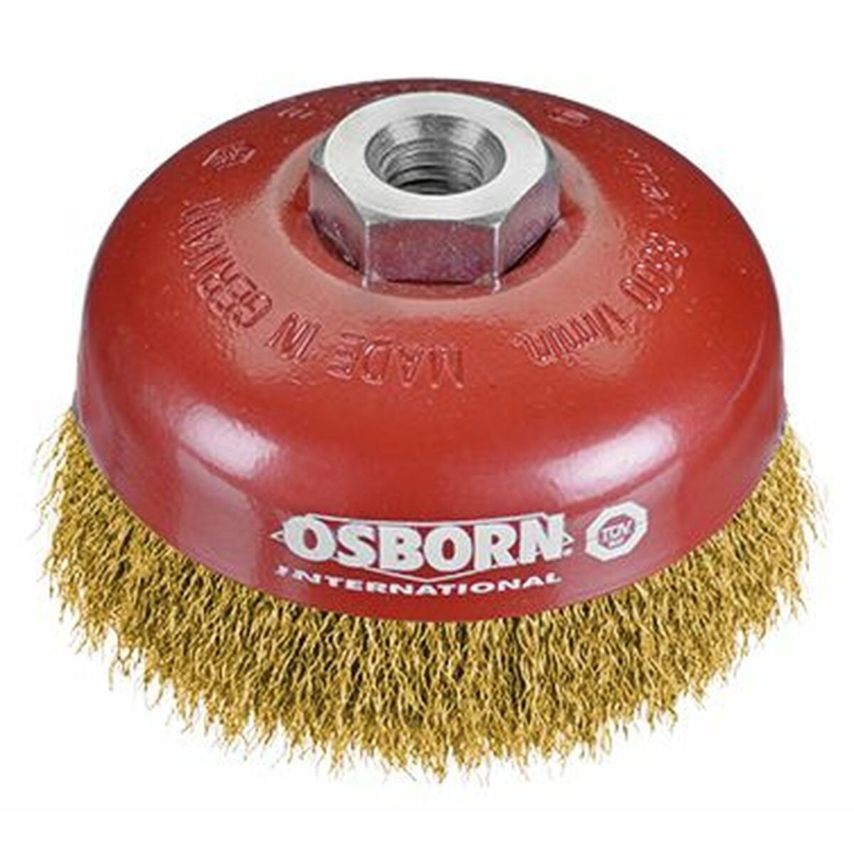 Abrasive brush for grinder M14