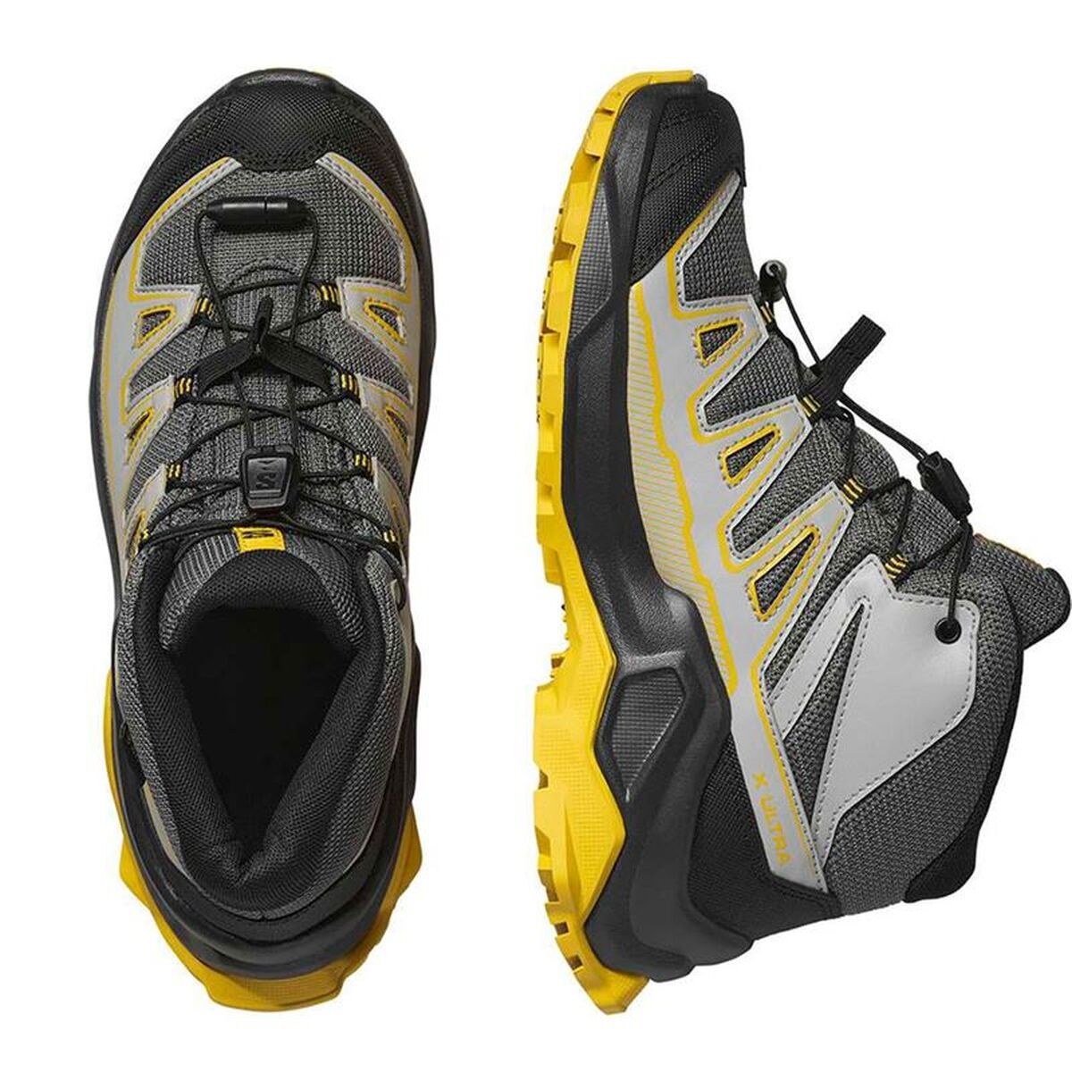 Детские спортивные кроссовки X Ultra Mid Gtx Жёлтый Серый