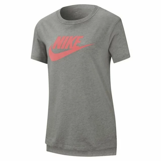 Детский Футболка с коротким рукавом Sportswear Серый